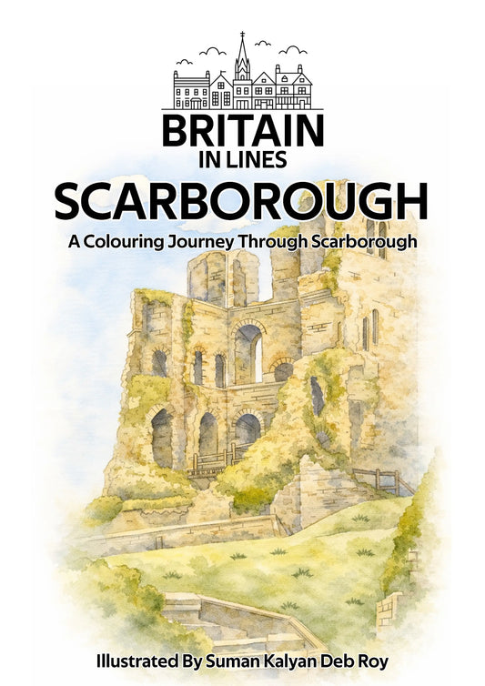 Scarborough Colouring Book