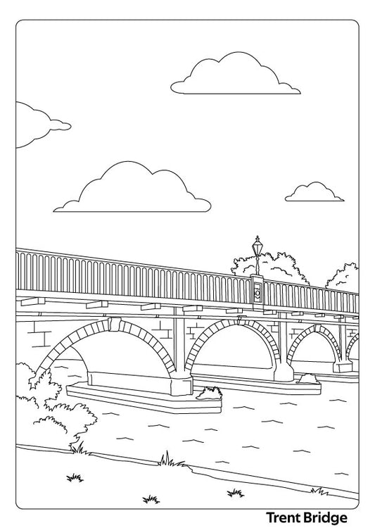 Newark-on-Trent Colouring Book