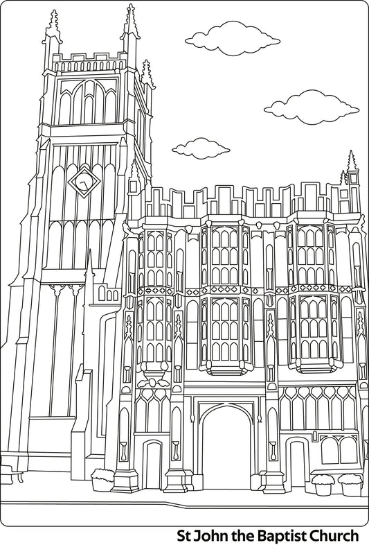 Cirencester Colouring Book