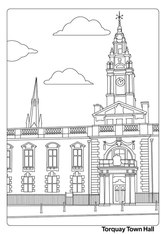 Torquay & Paignton Colouring Book