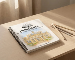Harrogate Colouring Book – Discover the Architecture of This Historic Spa Town