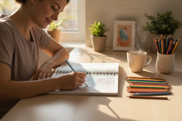 Colouring Books for Anxiety – Best Adult Colouring Books for Relaxation