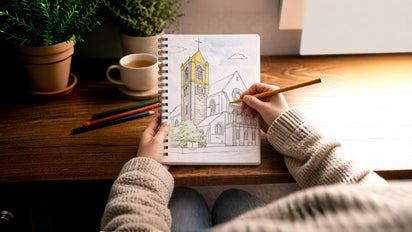 Why Architectural Colouring Is So Relaxing for Adults