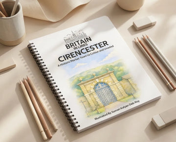 Gloucestershire &amp; Cotswolds Colouring Books