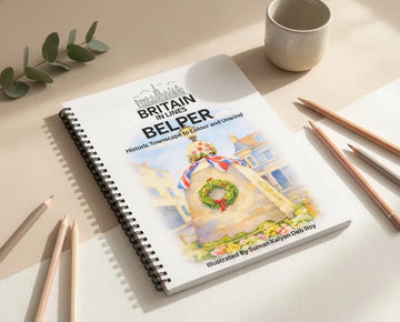 Derbyshire &amp; Peak District Colouring Books