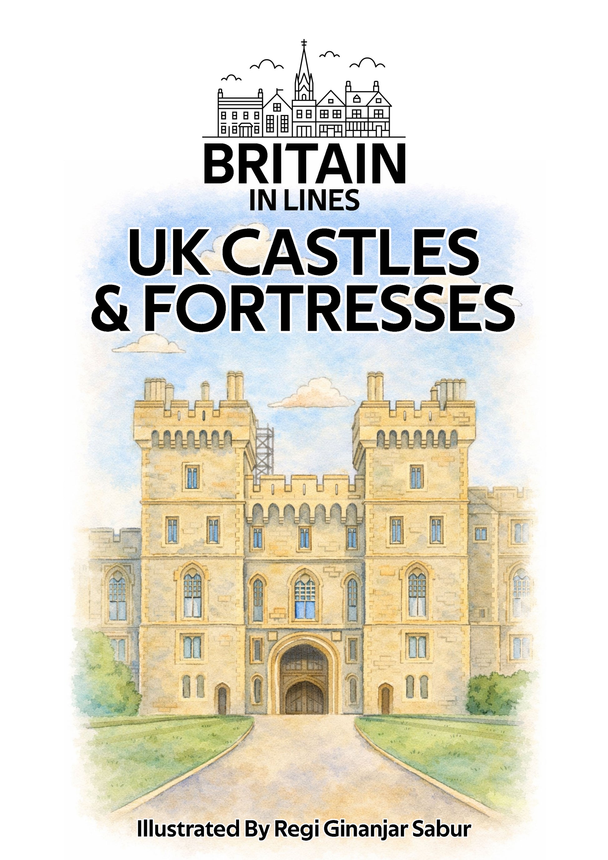 UK Castles Colouring Book
