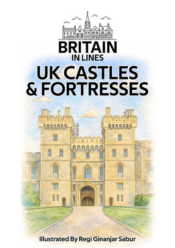 UK Castles Colouring Book