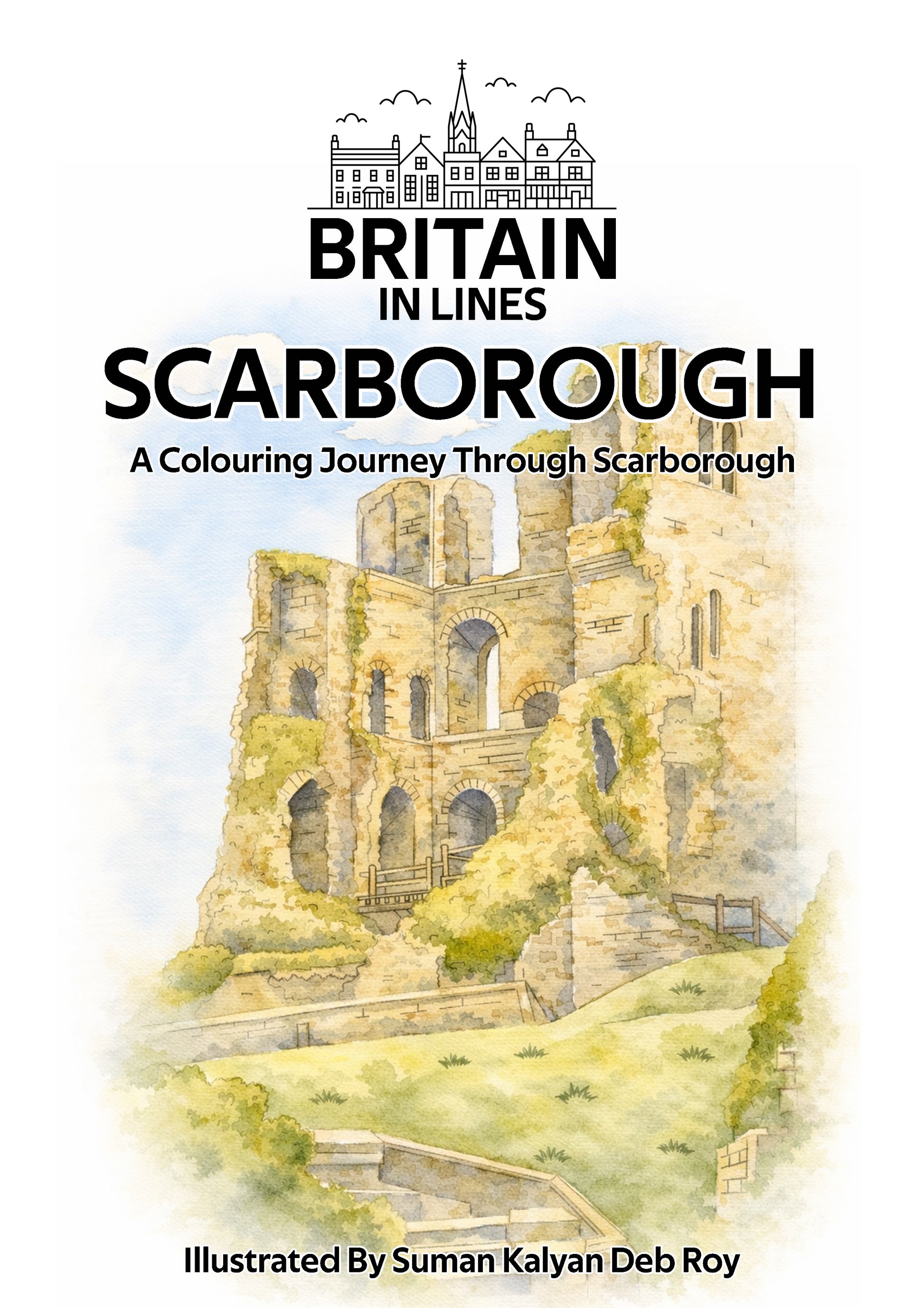 Scarborough Colouring Book
