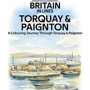 Torquay & Paignton Colouring Book | English Riviera Coastal Landmarks