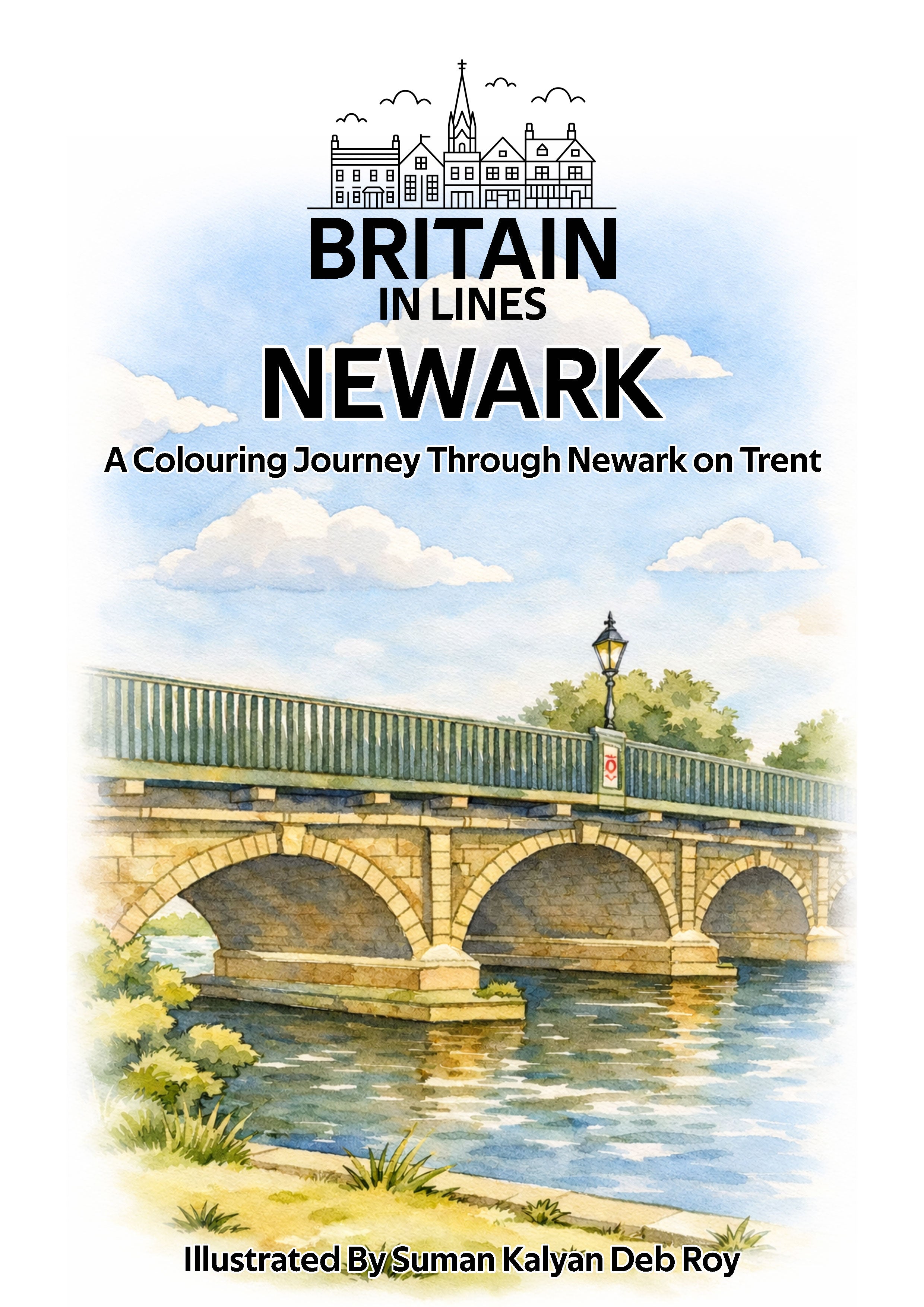 Newark-on-Trent Colouring Book