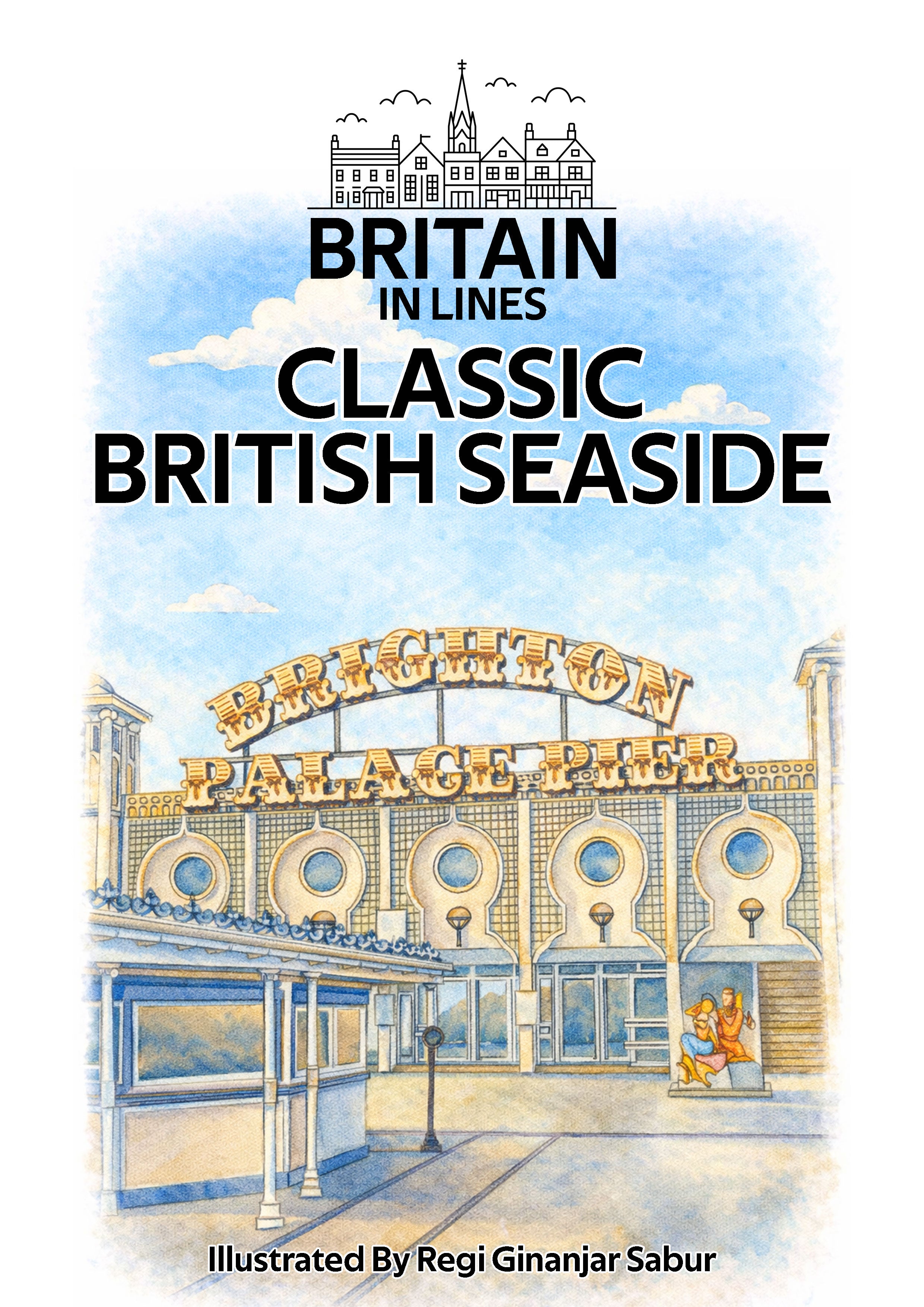 Classic British Seaside Colouring Book
