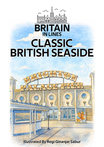 Classic British Seaside Colouring Book
