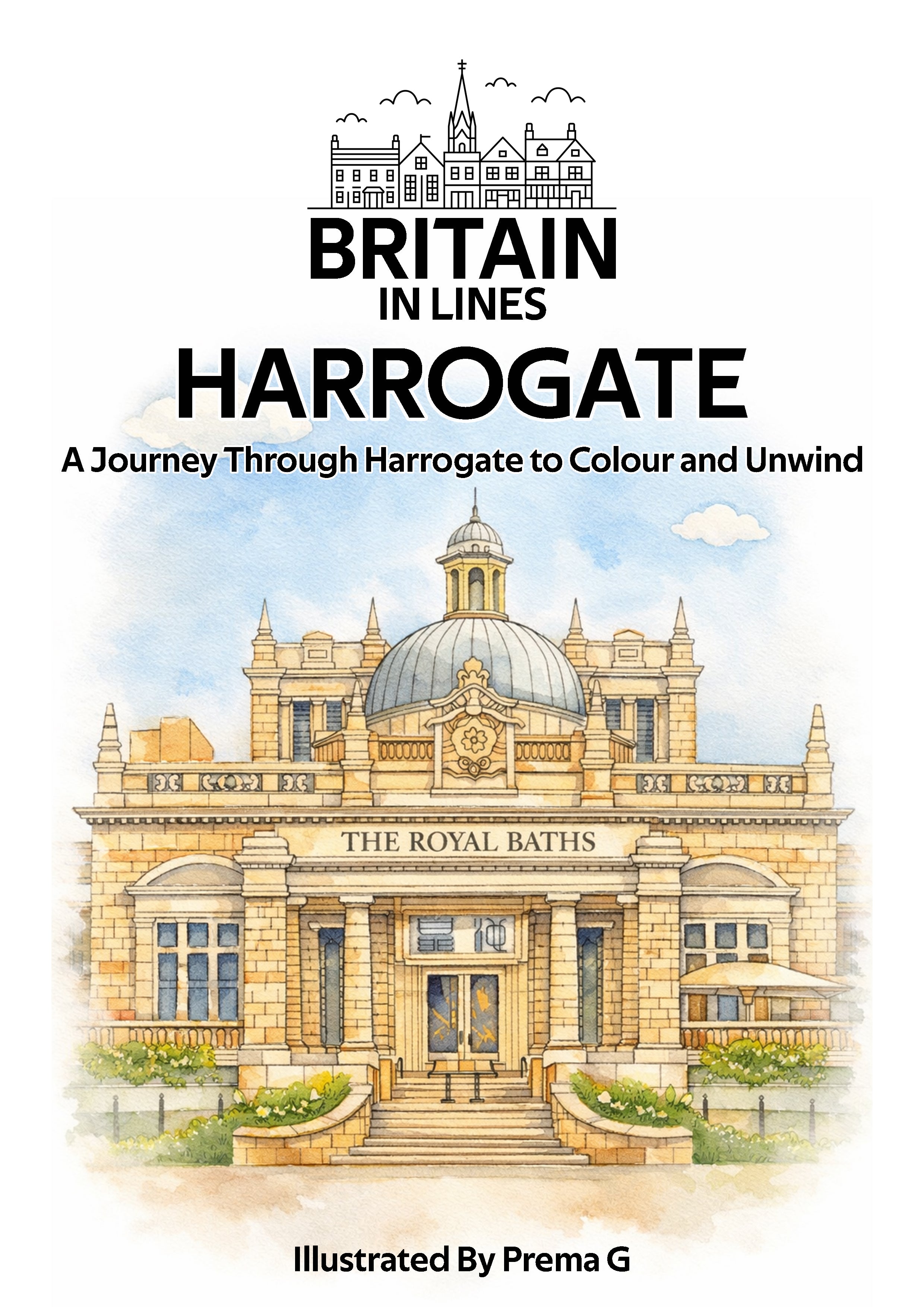 Harrogate Colouring Book