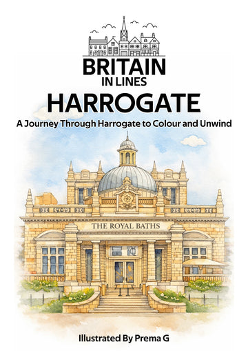 Harrogate Colouring Book