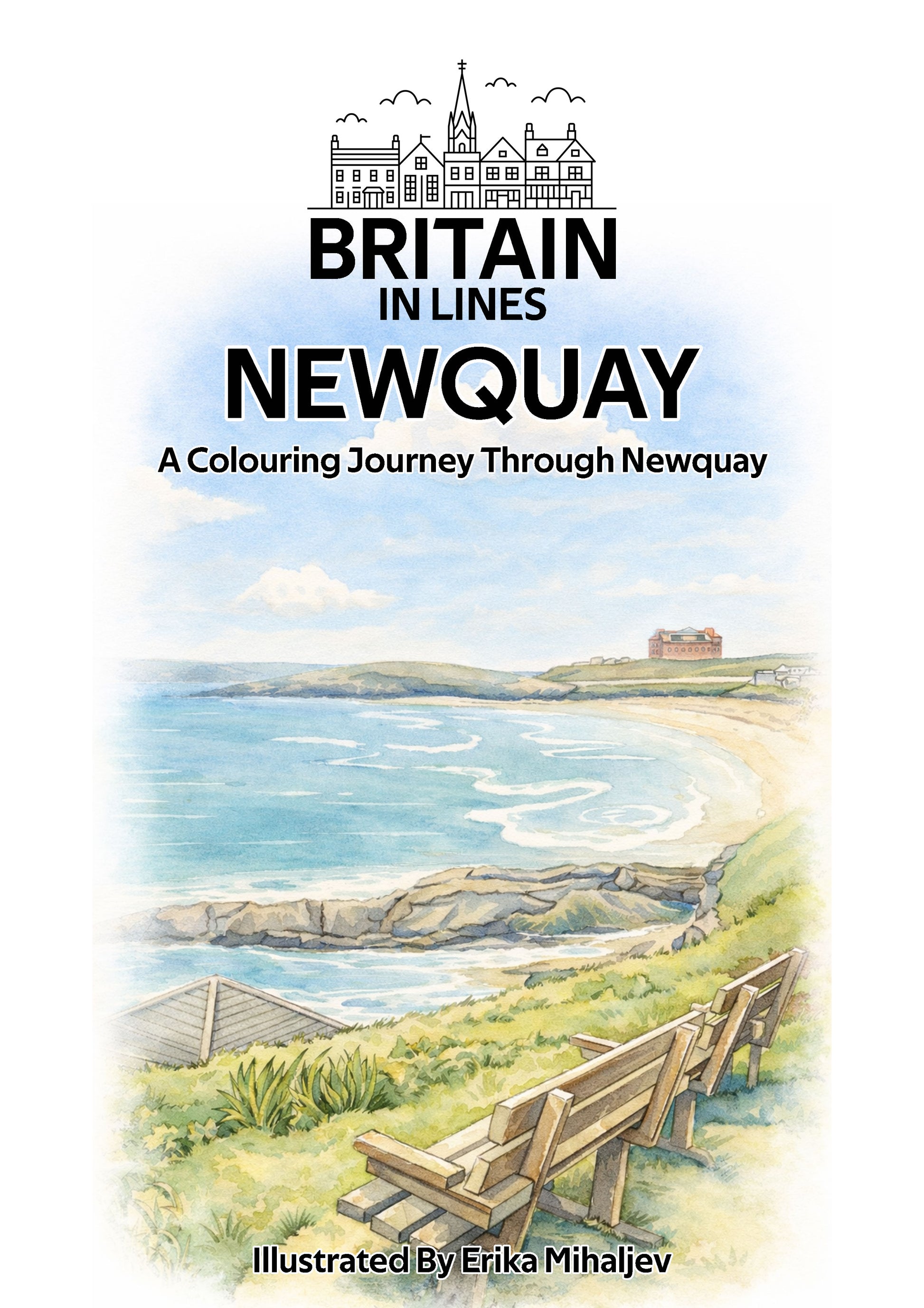 Newquay Colouring Book