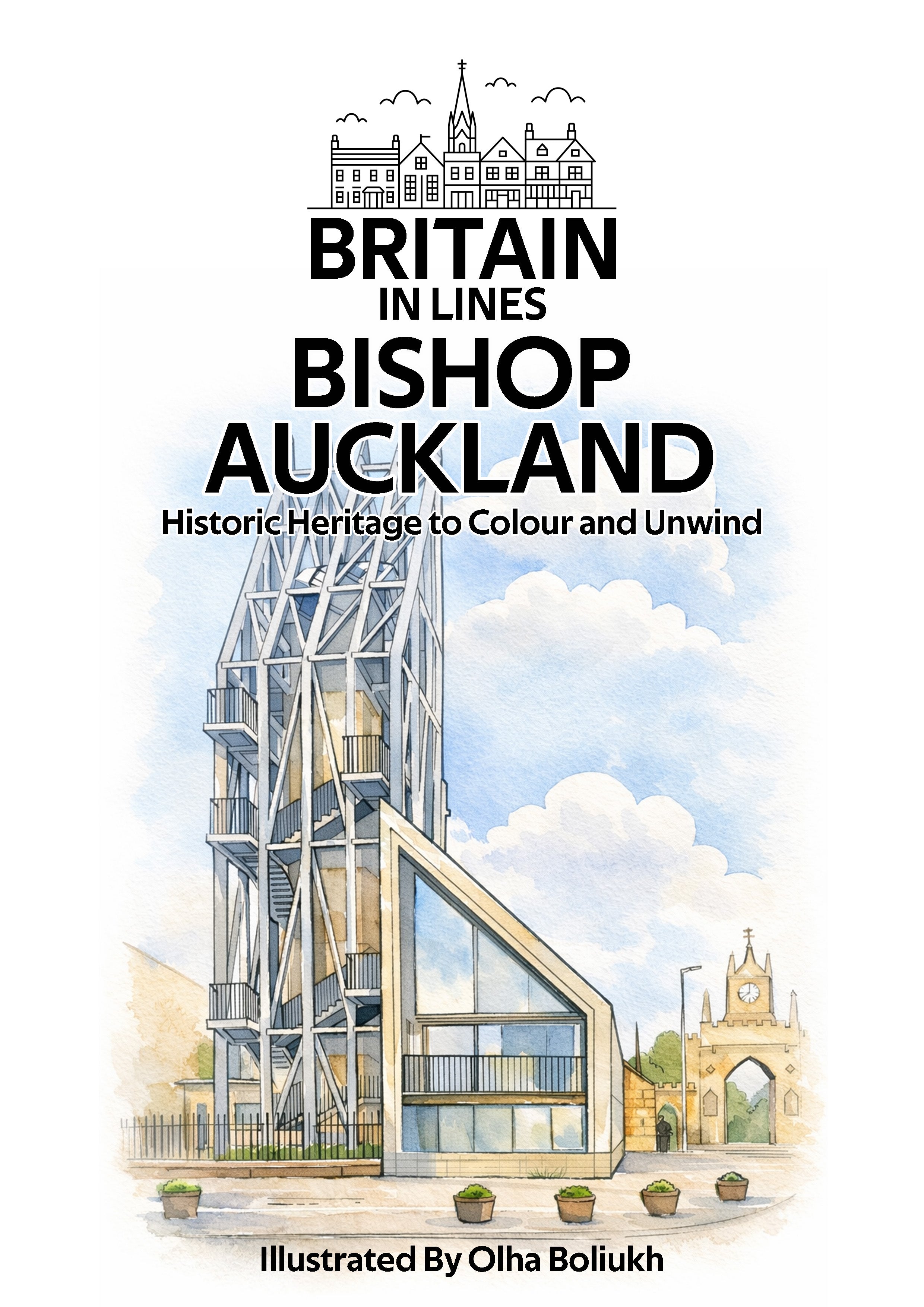 Bishop Auckland Colouring Book