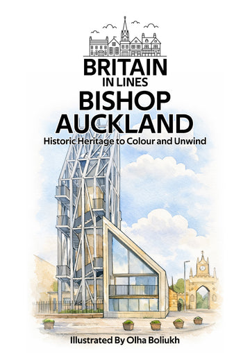 Bishop Auckland Colouring Book