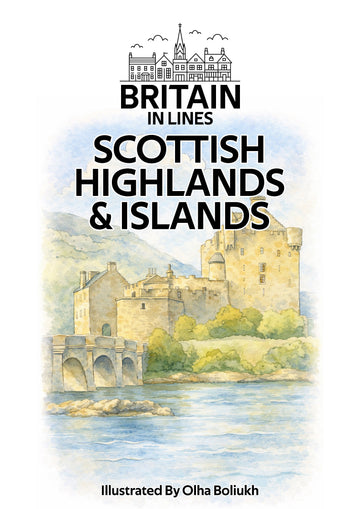 Scottish Highlands Colouring Book