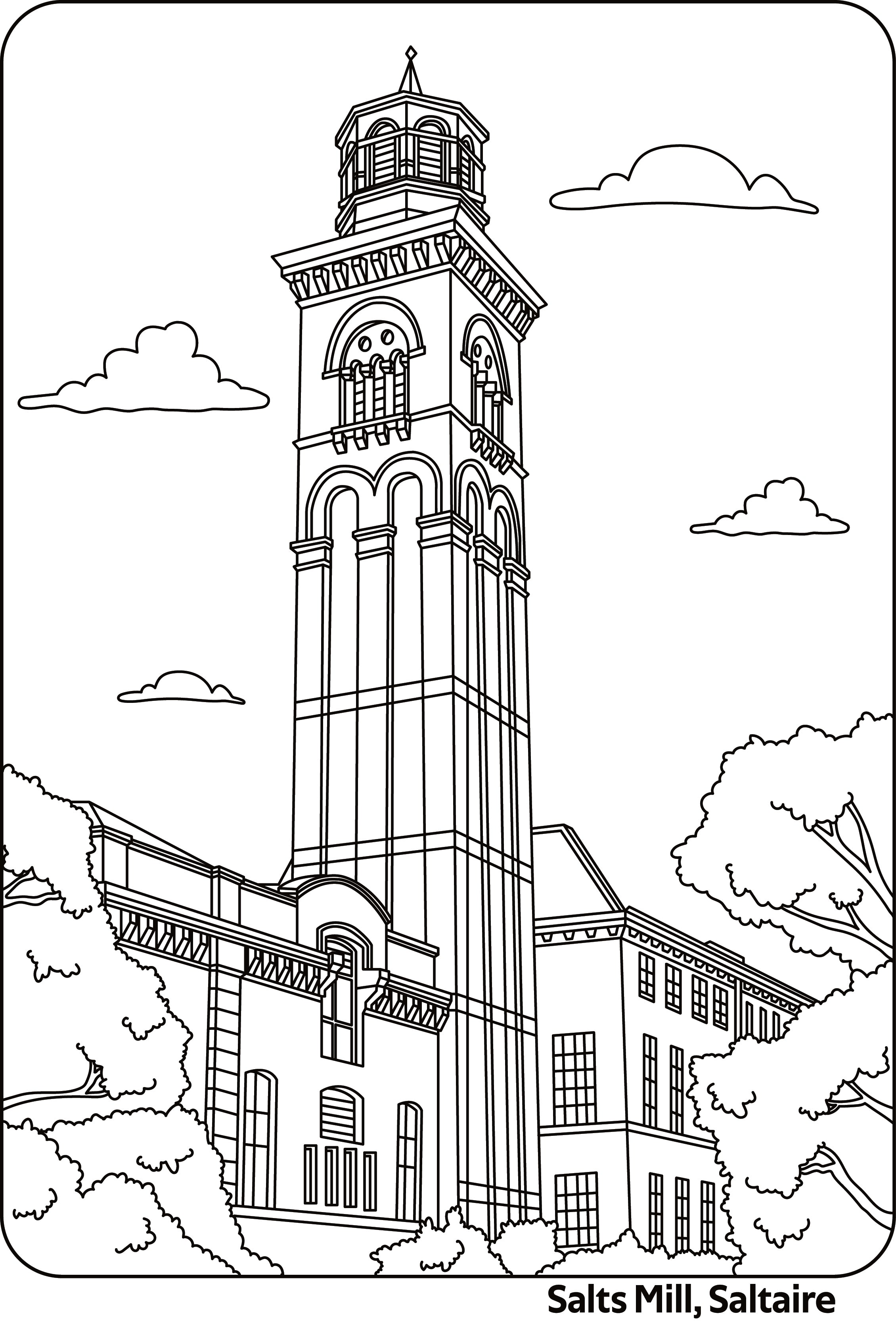 Bradford Colouring Book