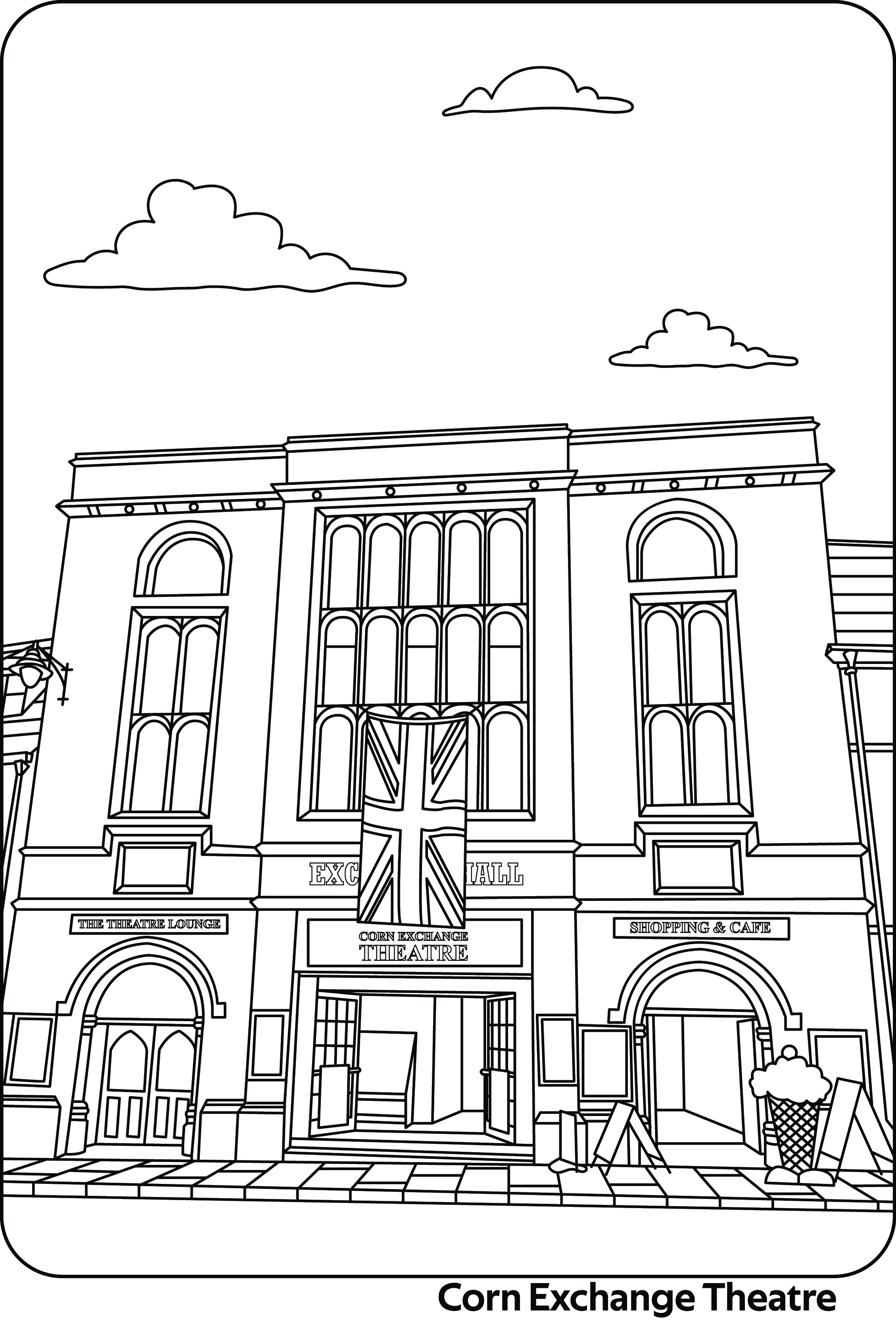 Stamford Colouring Book