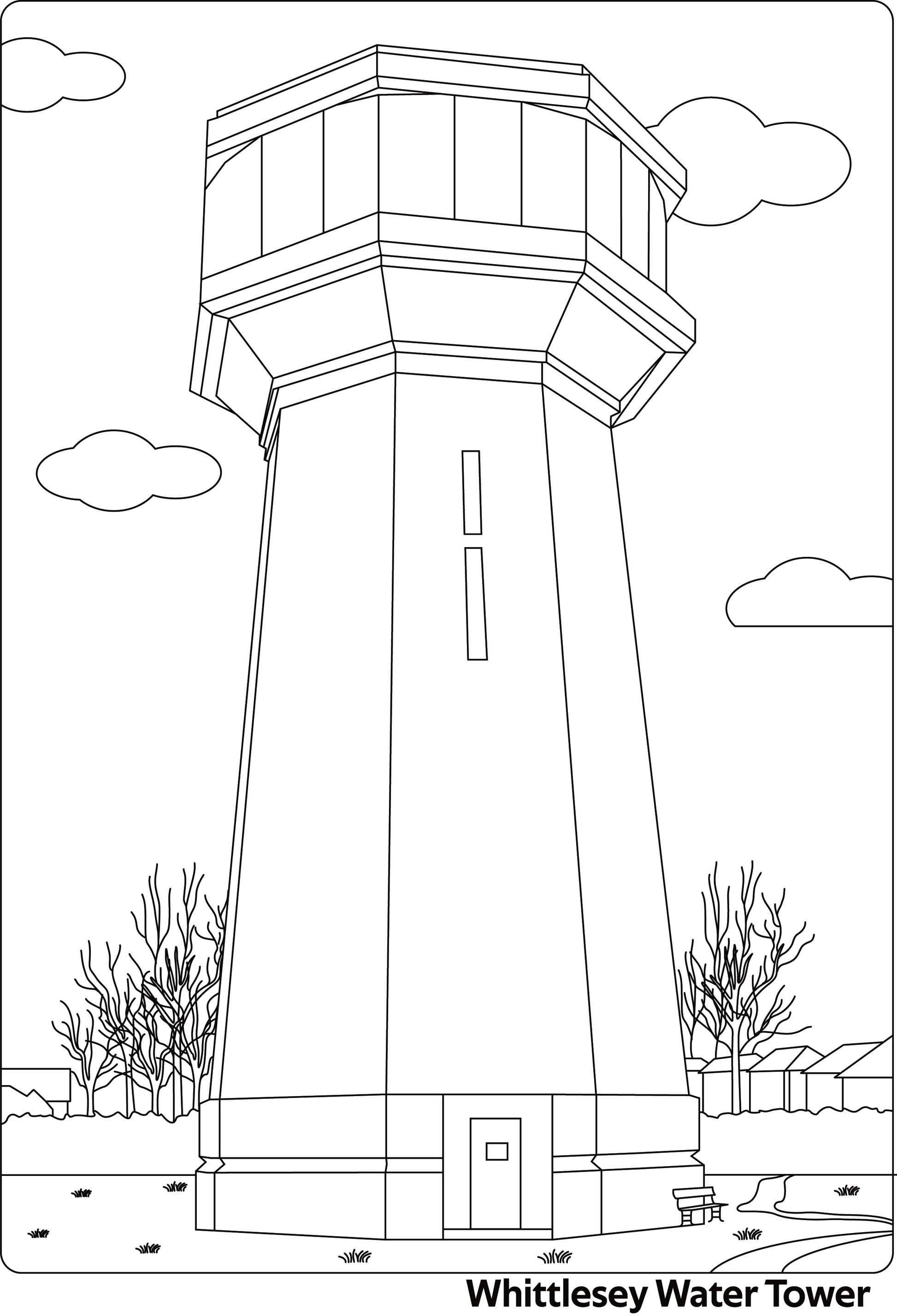 Fenland Colouring Book