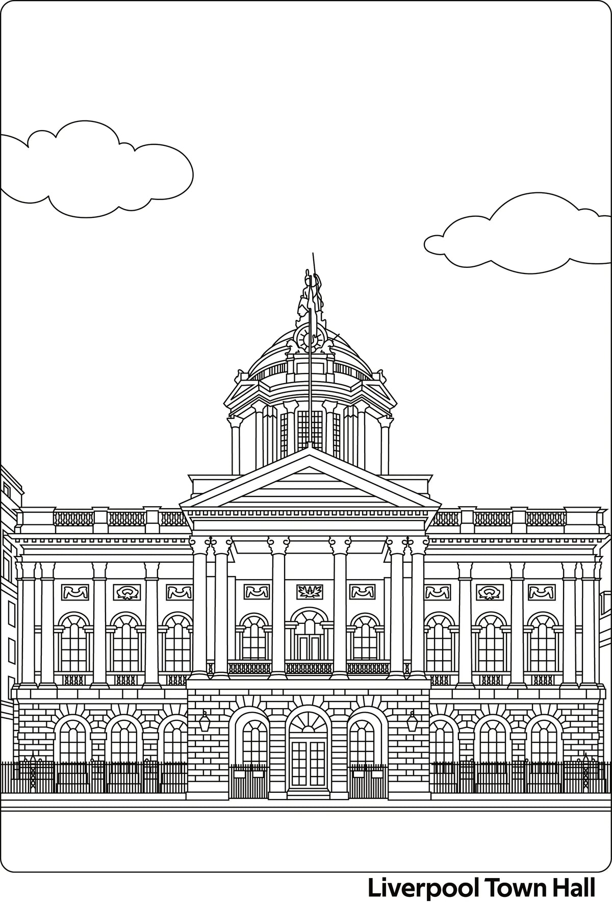 Liverpool Colouring Book