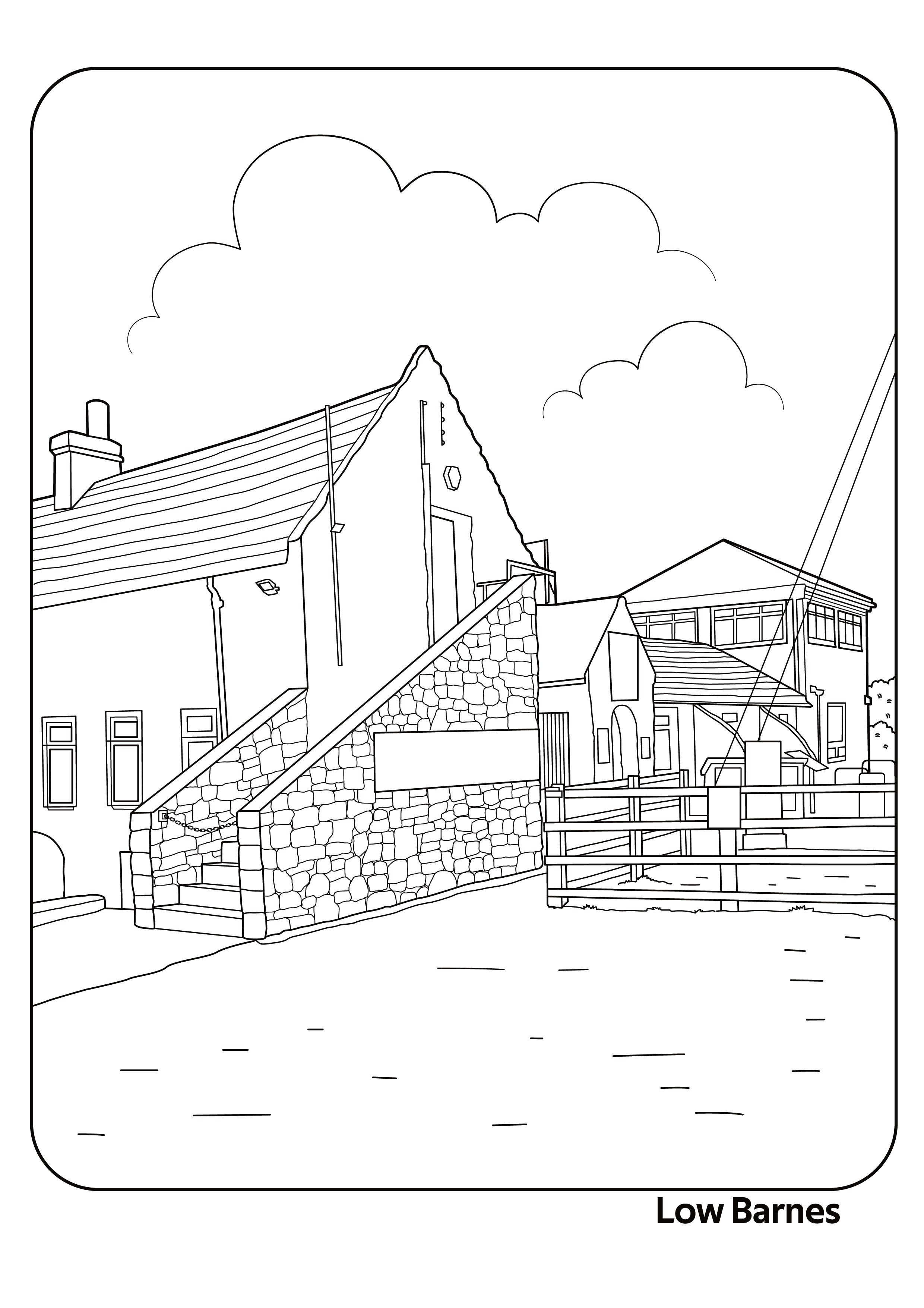 Bishop Auckland Colouring Book