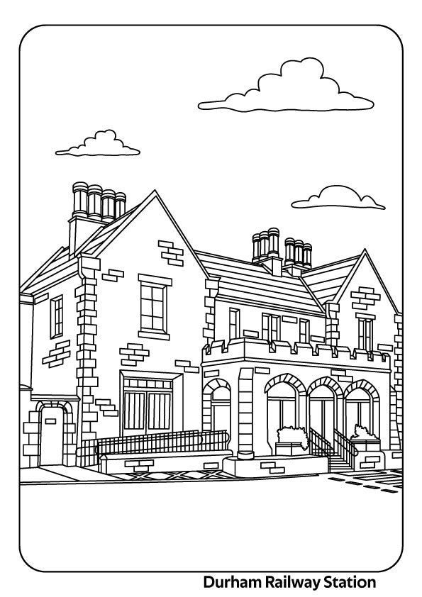 Durham Colouring Book