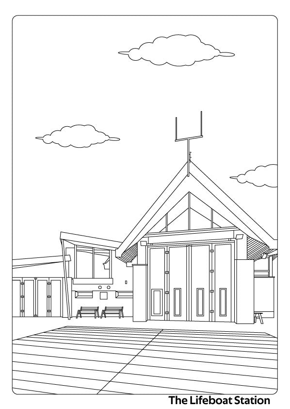 Exmouth Colouring Book