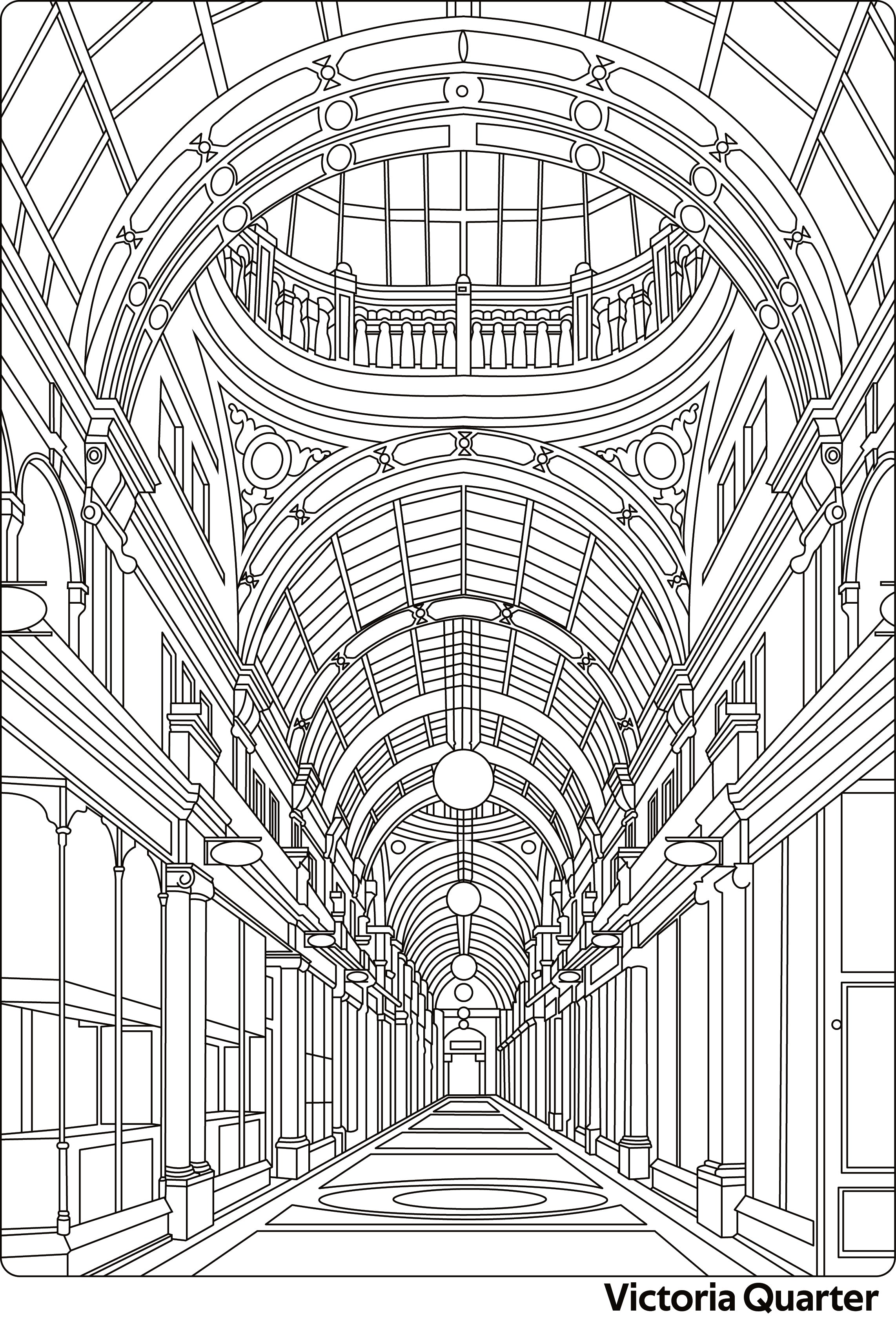 Leeds Colouring Book