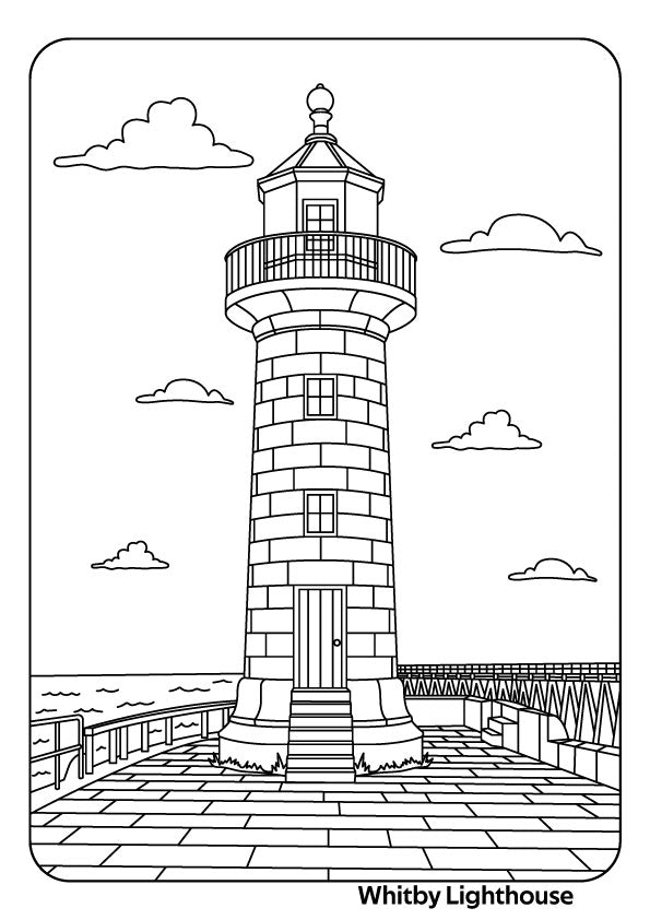 Classic British Seaside Colouring Book