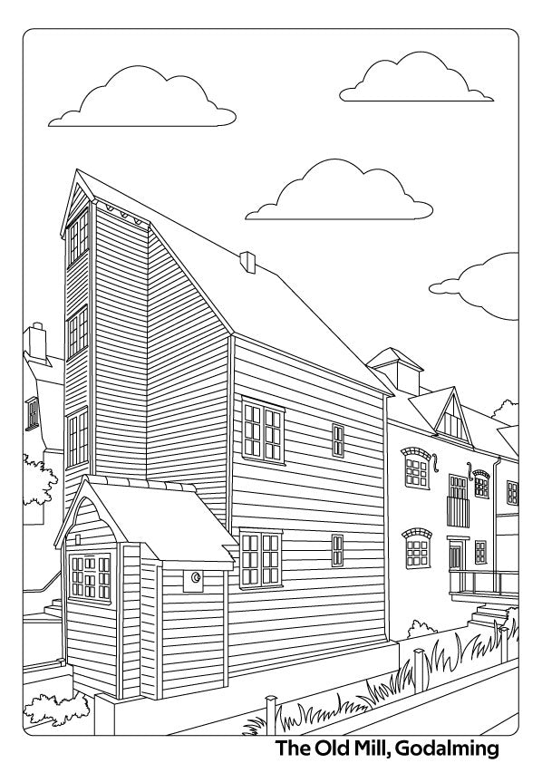 Godalming & Farncombe Colouring Book