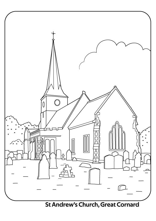 Sudbury Colouring Book