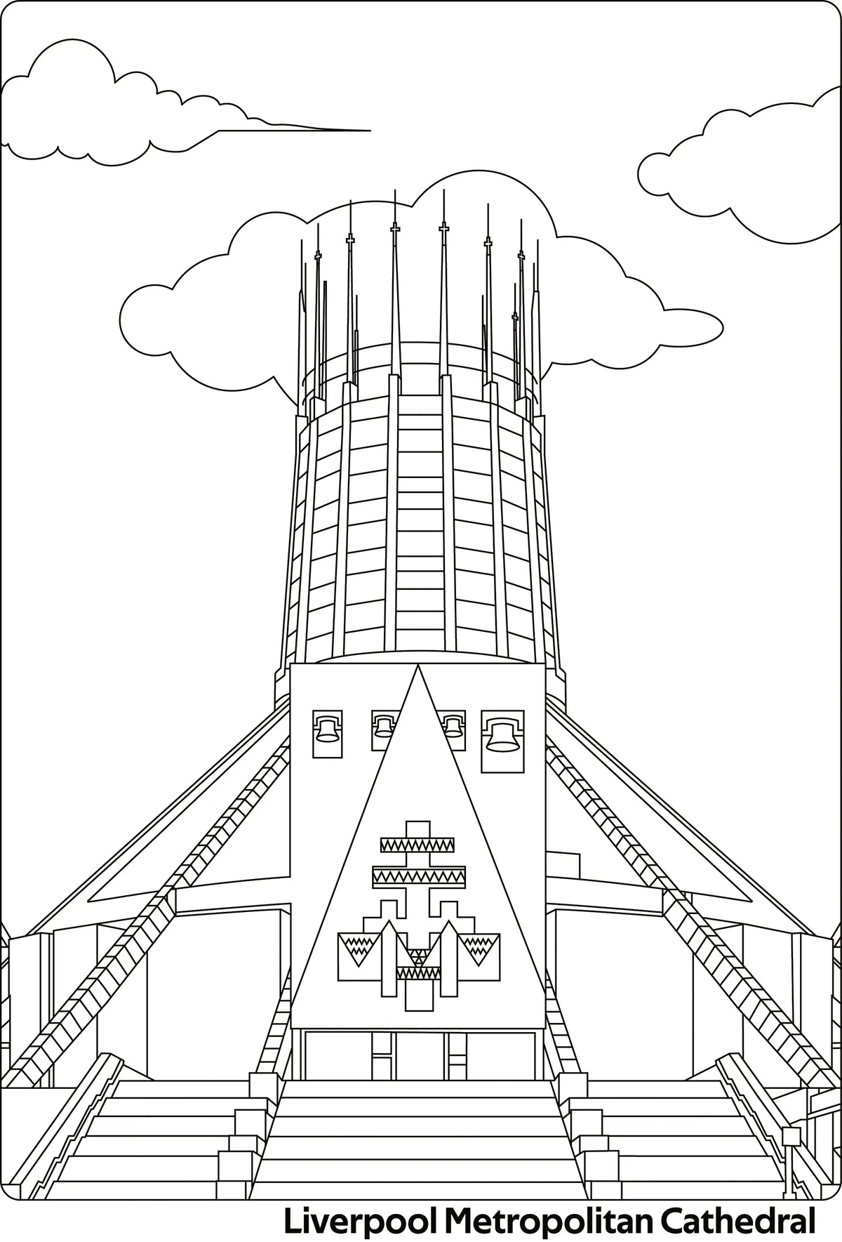 Liverpool Colouring Book