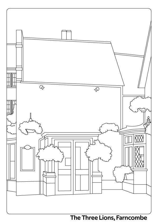 Godalming & Farncombe Colouring Book