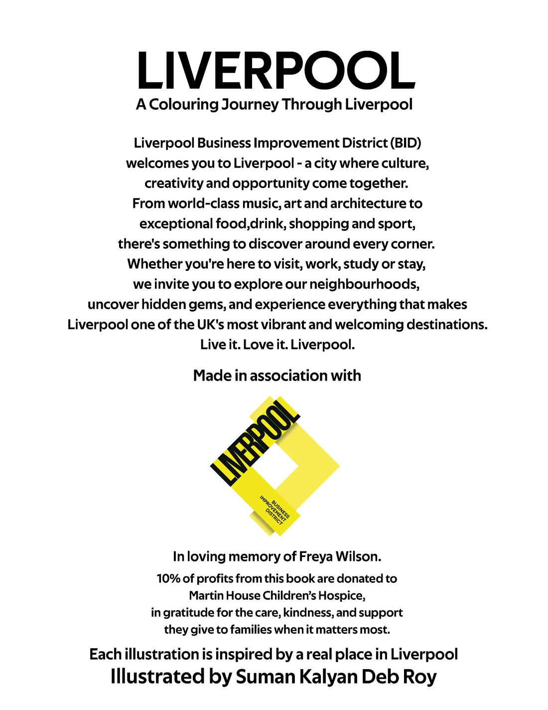 Liverpool Colouring Book