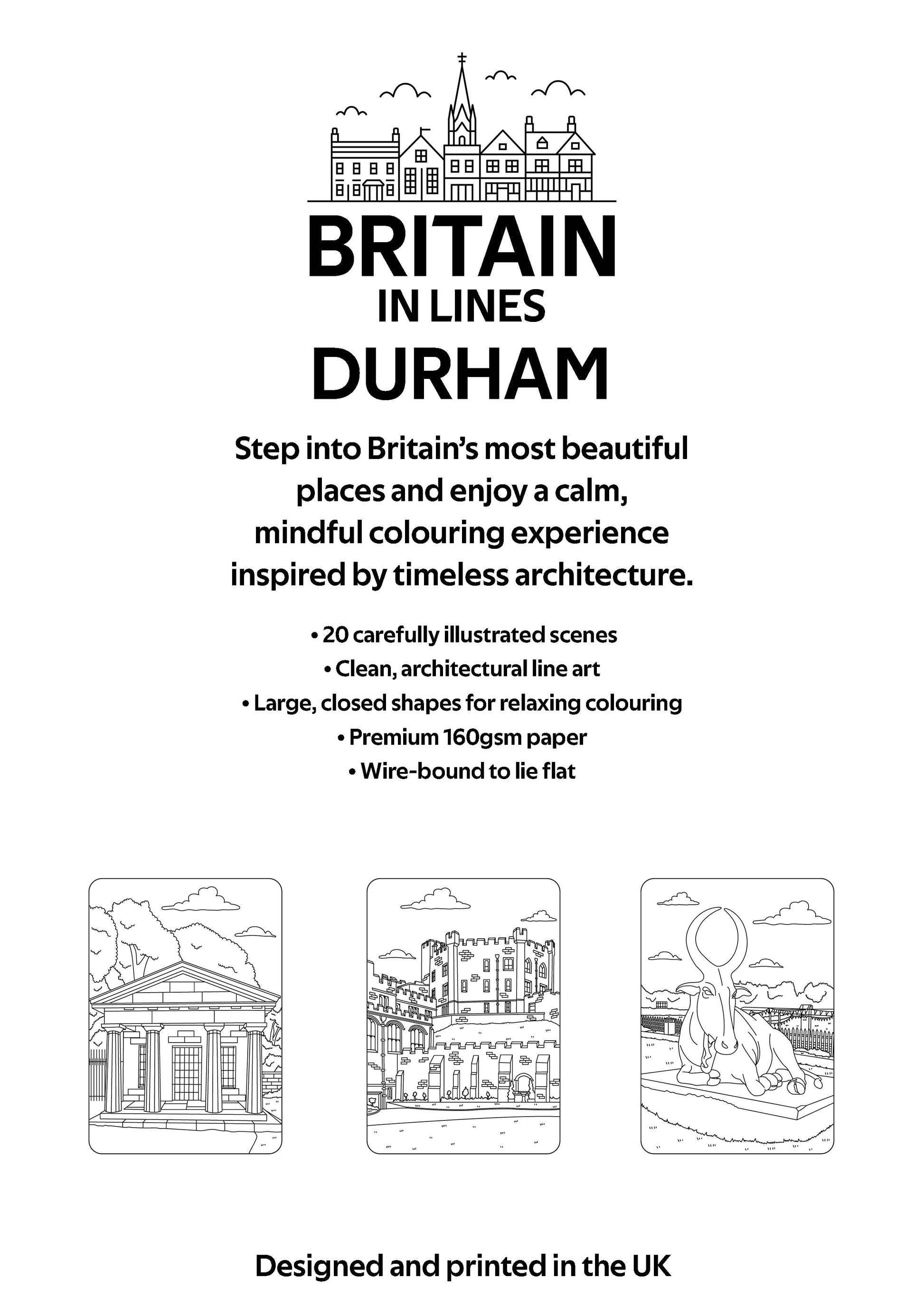 Durham Colouring Book
