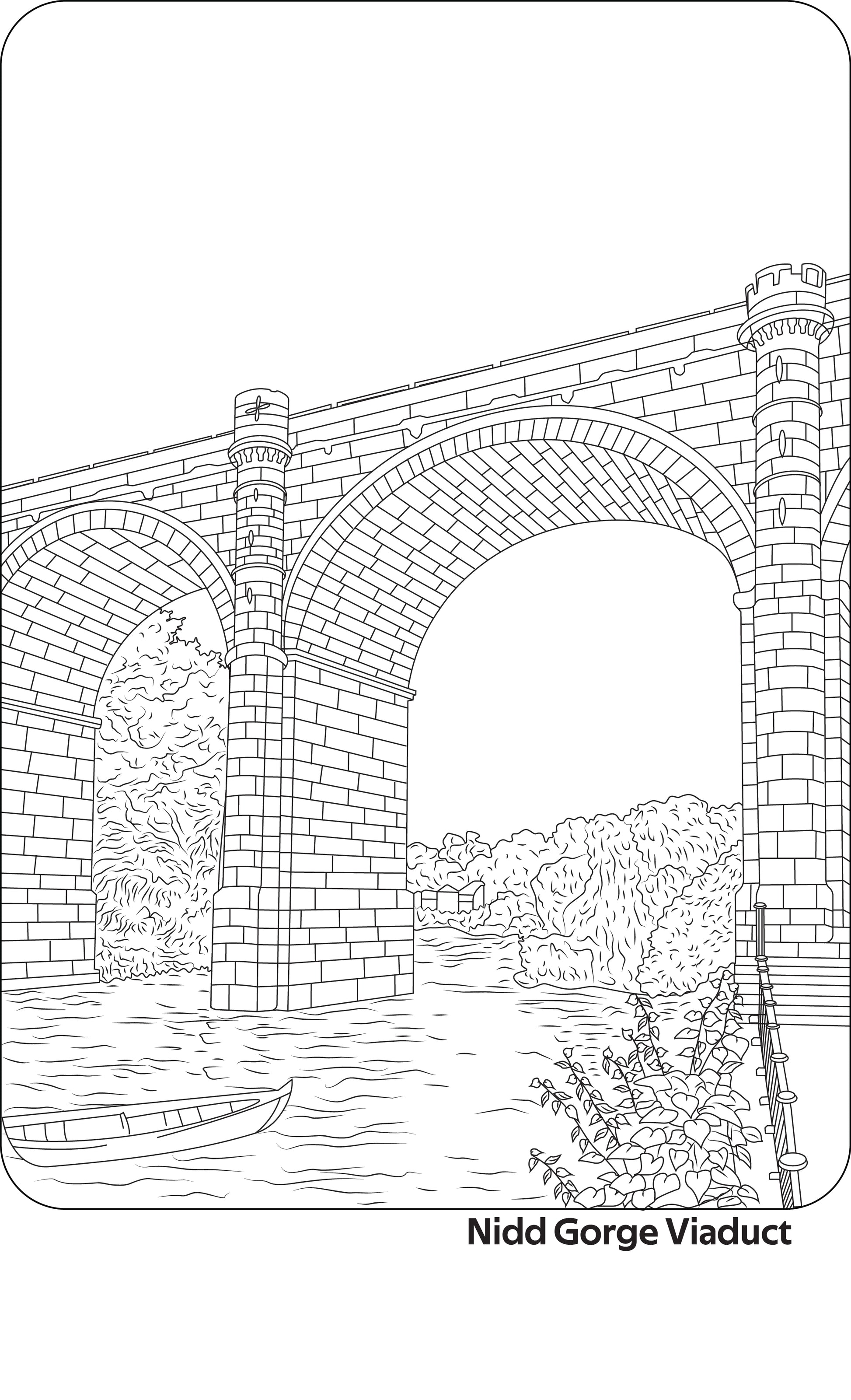 Harrogate Colouring Book