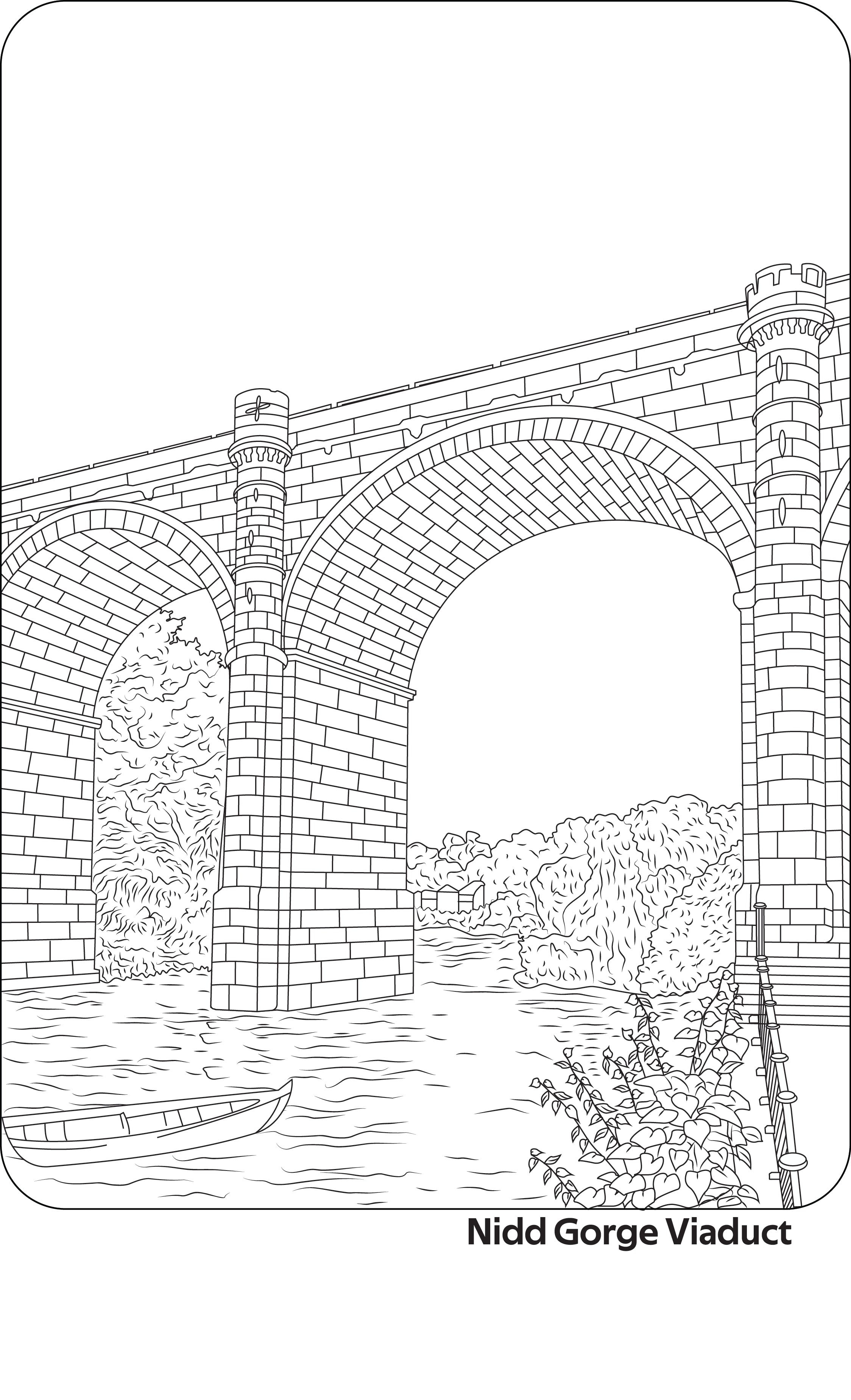Harrogate Colouring Book