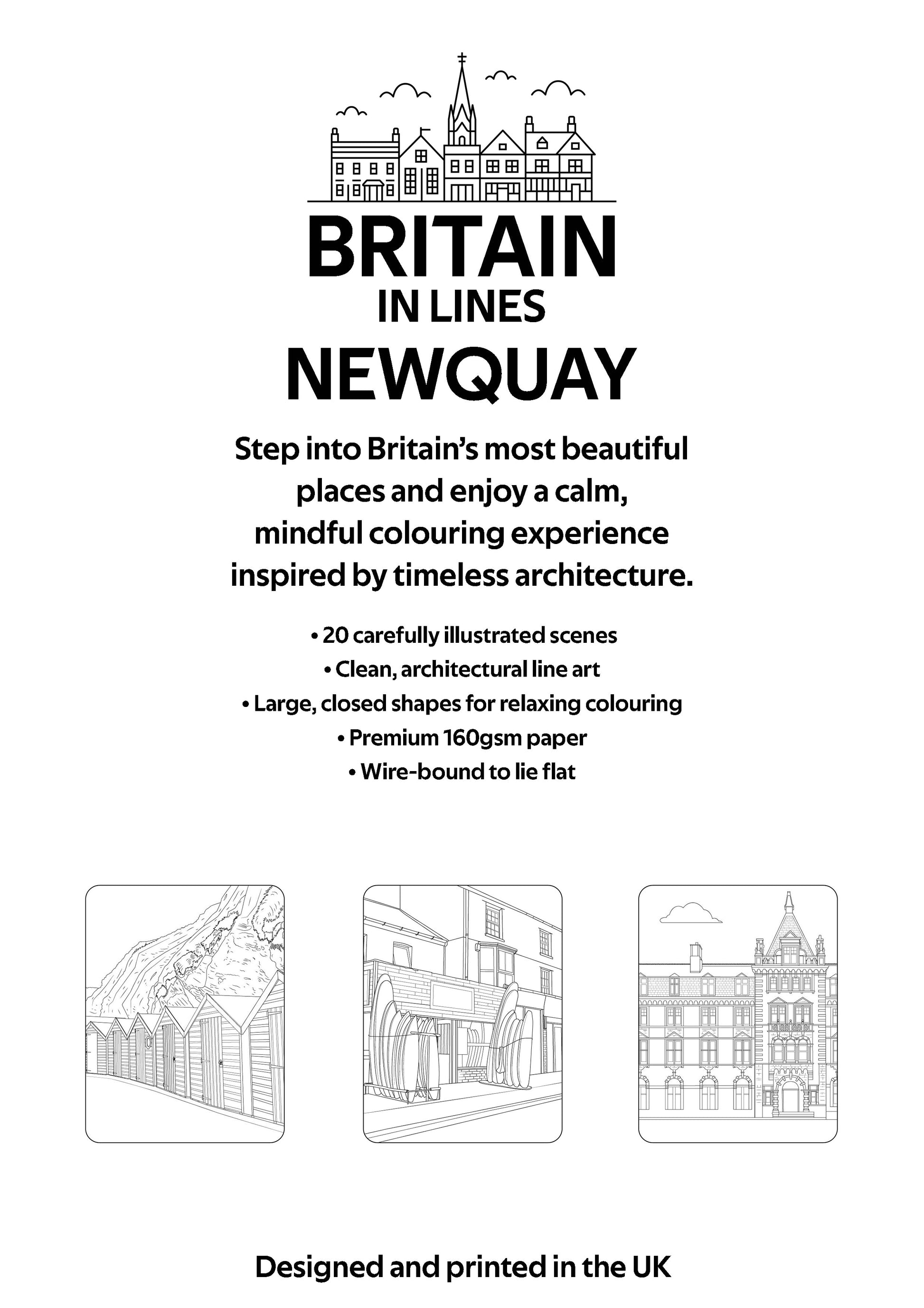 Newquay Colouring Book