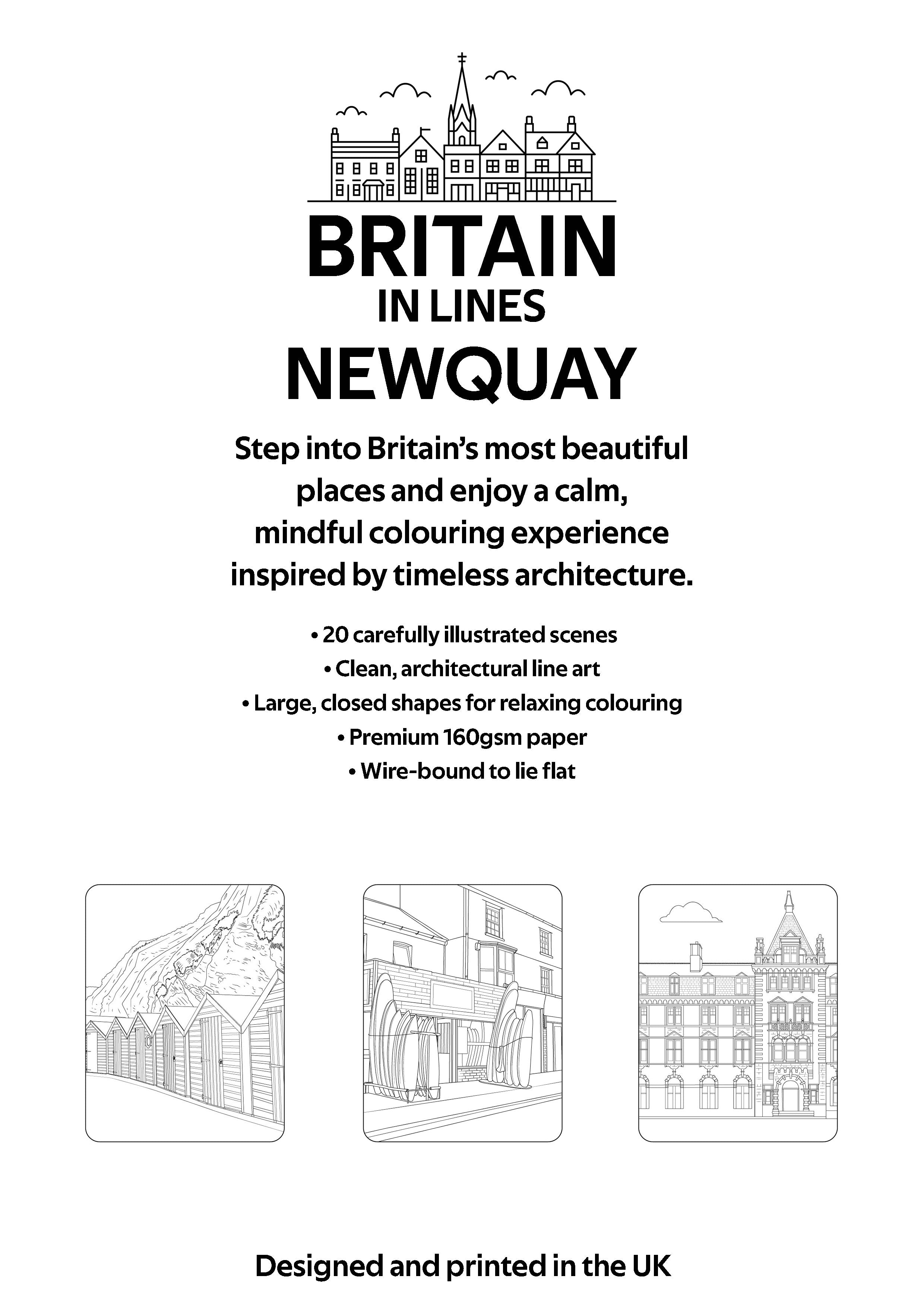 Newquay Colouring Book