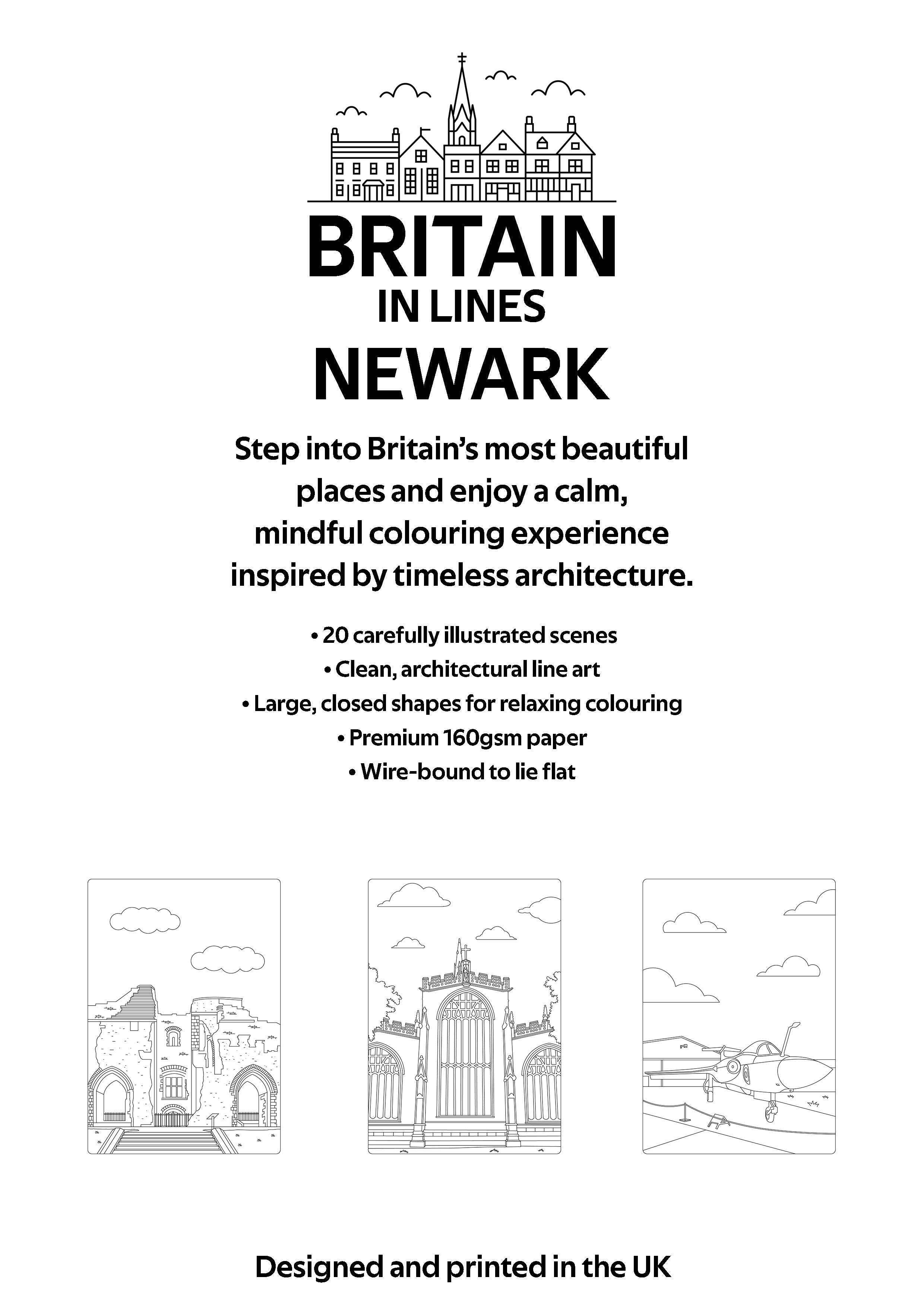 Newark-on-Trent Colouring Book