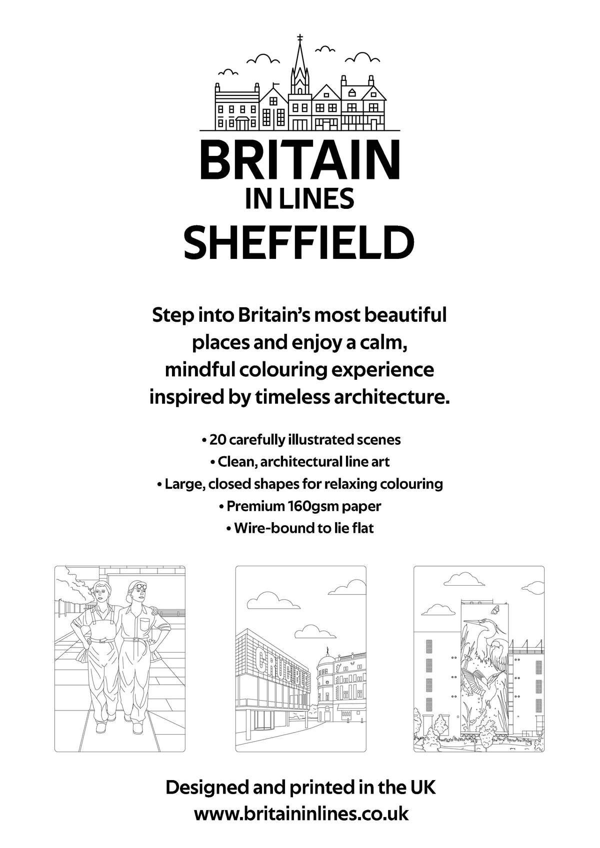 Sheffield Colouring Book