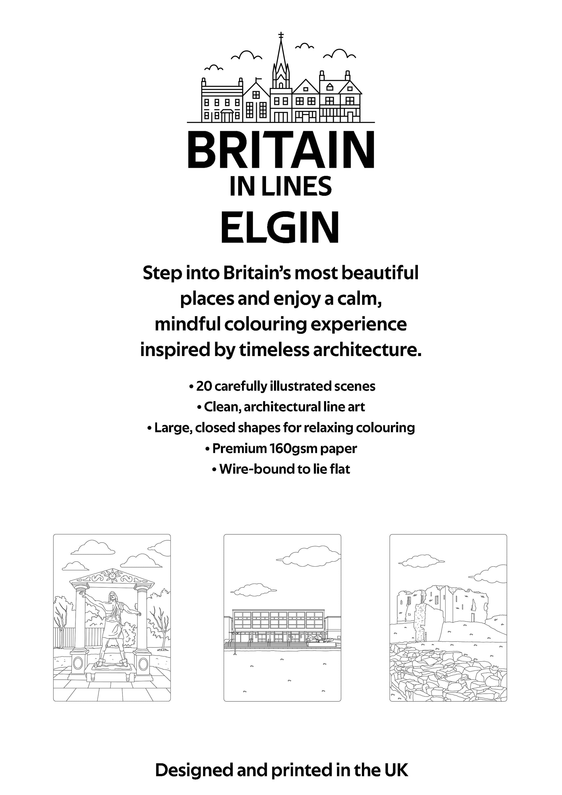Elgin Colouring Book