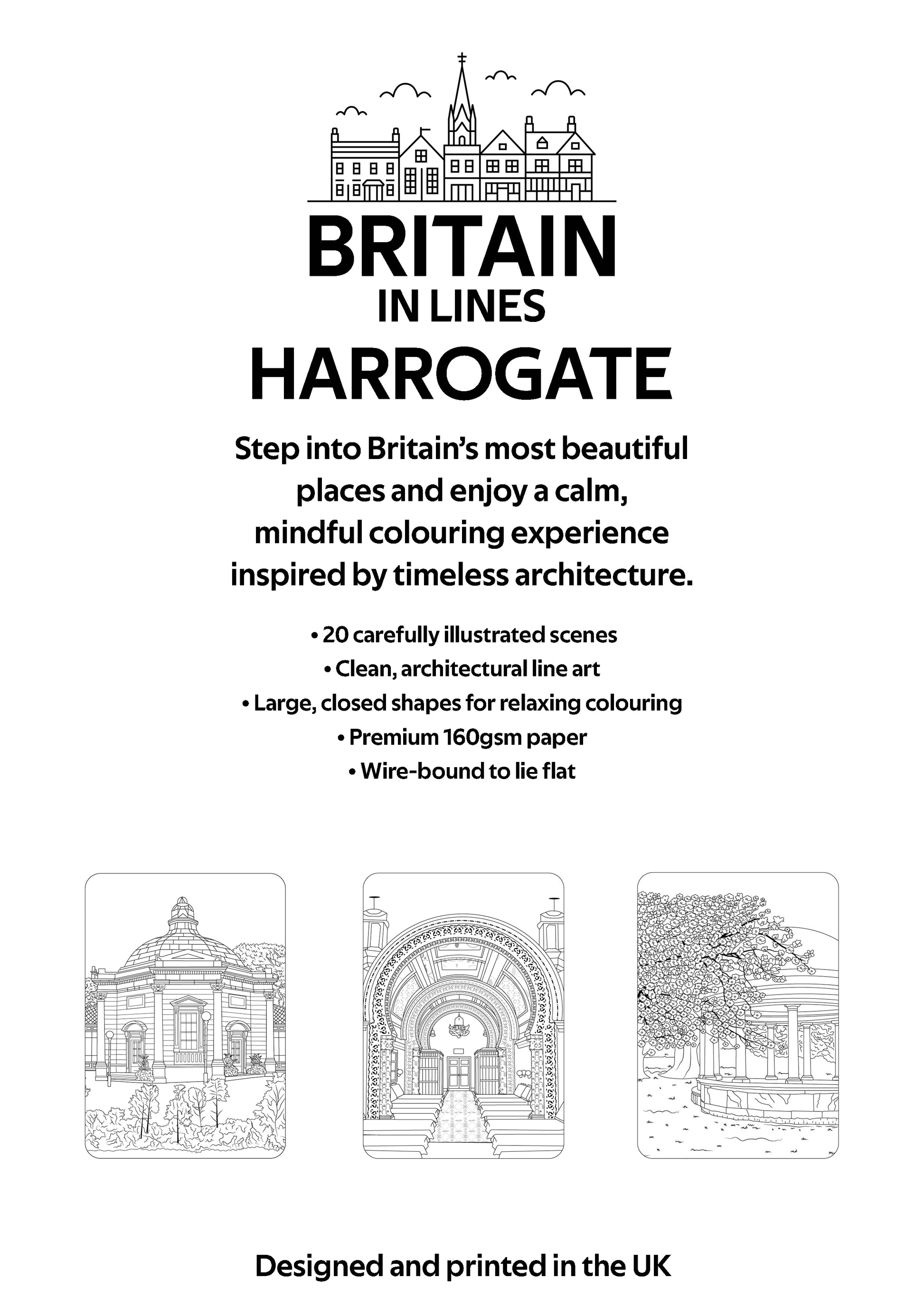 Harrogate Colouring Book