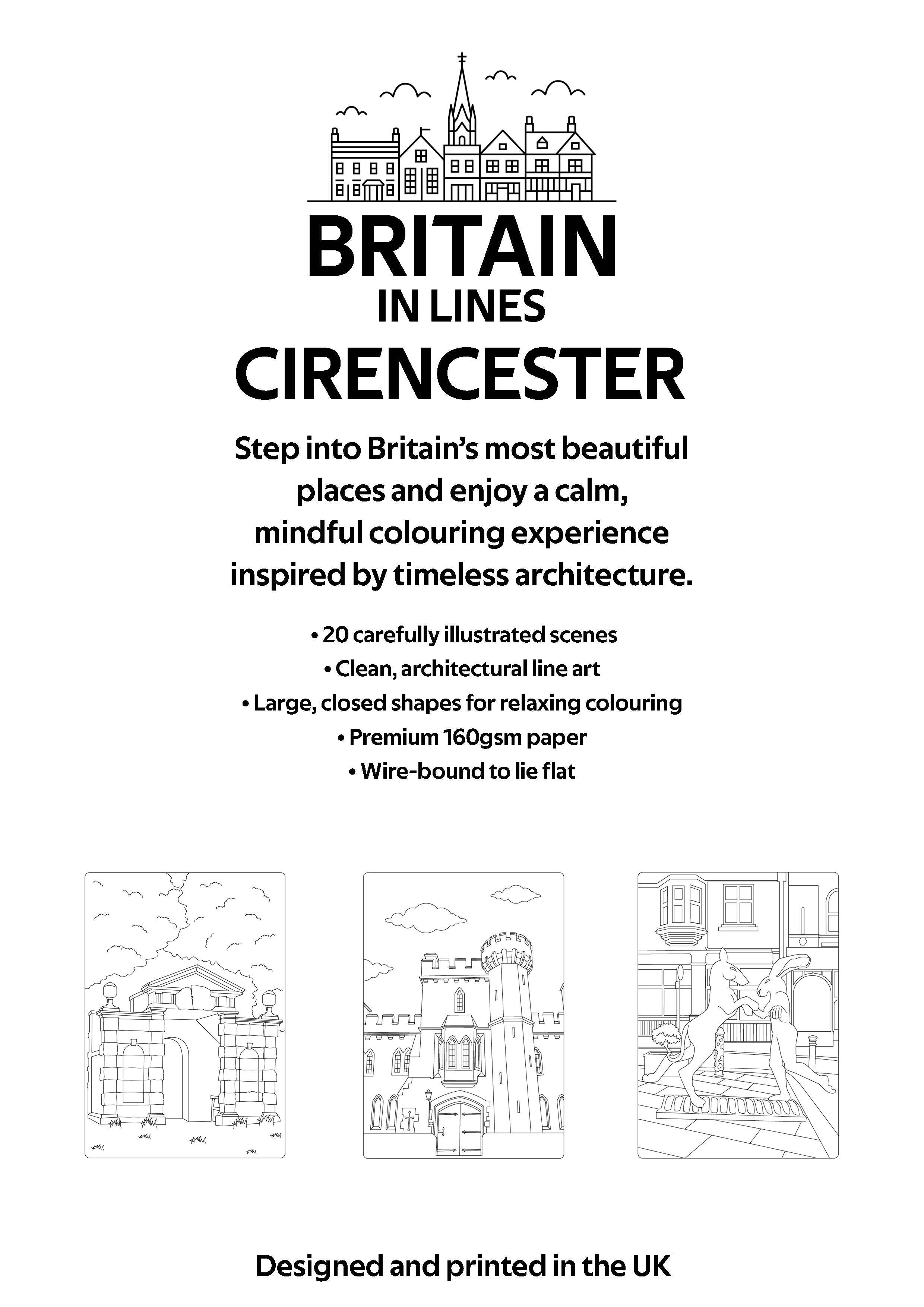 Cirencester Colouring Book