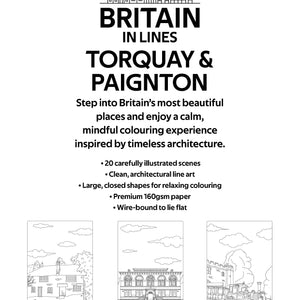 Torquay & Paignton Colouring Book | English Riviera Coastal Landmarks