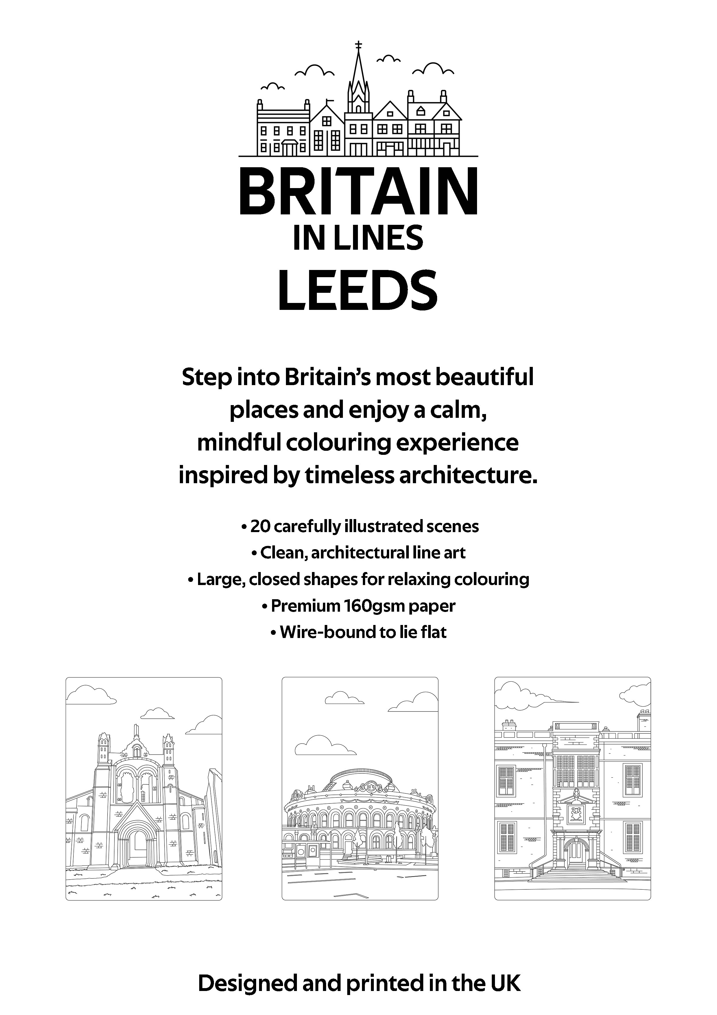 Leeds Colouring Book