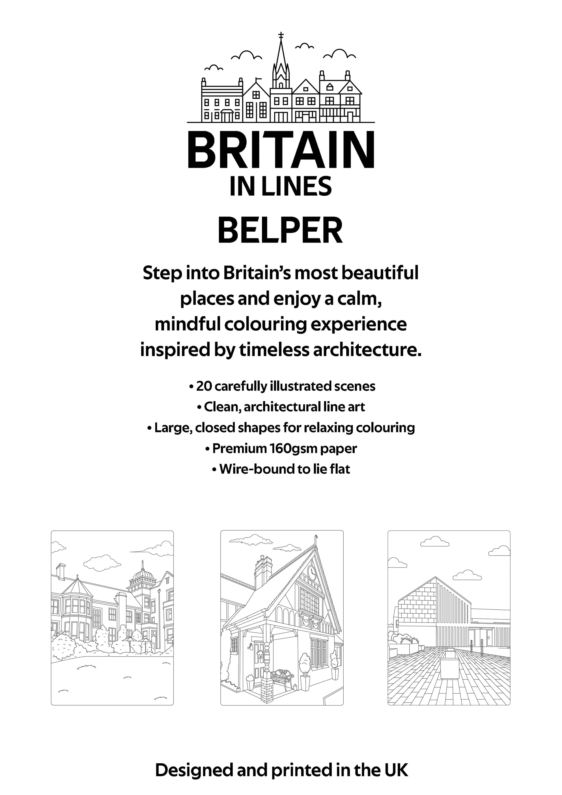 Belper Colouring Book