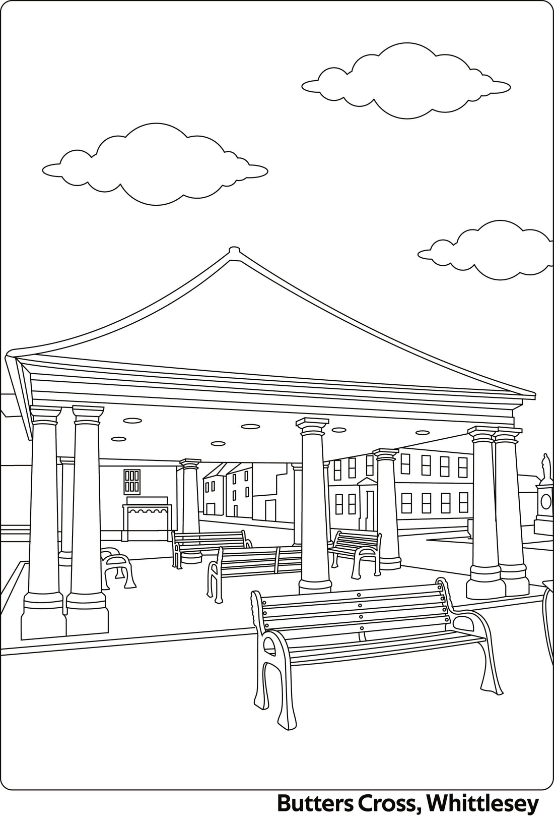 Fenland Colouring Book